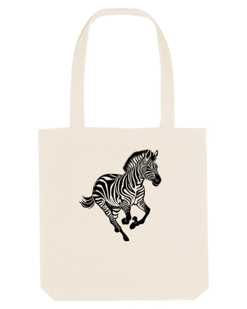 ZEBRA alergand  - monocrom - alb / negru Natural