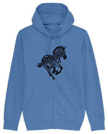 ZEBRA alergand  - monocrom - alb / negru Bright Blue