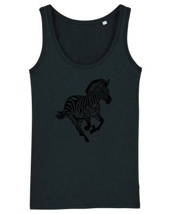ZEBRA alergand  - monocrom - alb / negru Black
