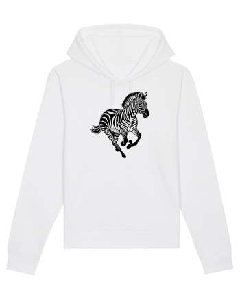 ZEBRA alergand  - monocrom - alb / negru White