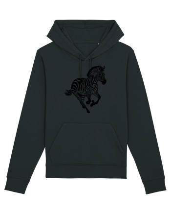 ZEBRA alergand  - monocrom - alb / negru Black