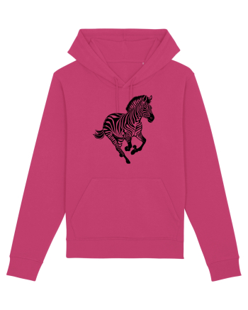 ZEBRA alergand  - monocrom - alb / negru Raspberry
