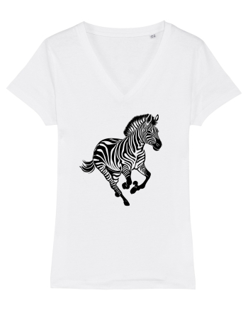 ZEBRA alergand  - monocrom - alb / negru White