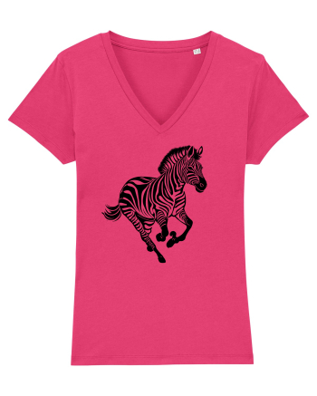 ZEBRA alergand  - monocrom - alb / negru Raspberry