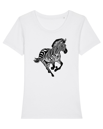 ZEBRA alergand  - monocrom - alb / negru White