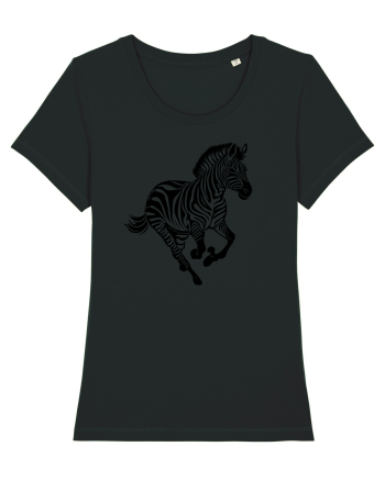 ZEBRA alergand  - monocrom - alb / negru Black