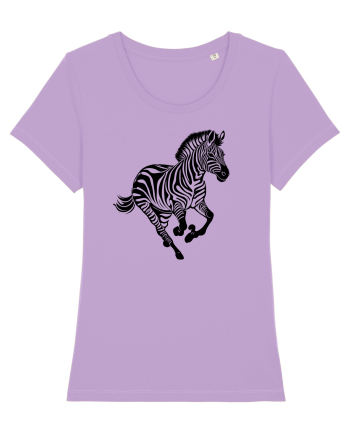 ZEBRA alergand  - monocrom - alb / negru Lavender Dawn