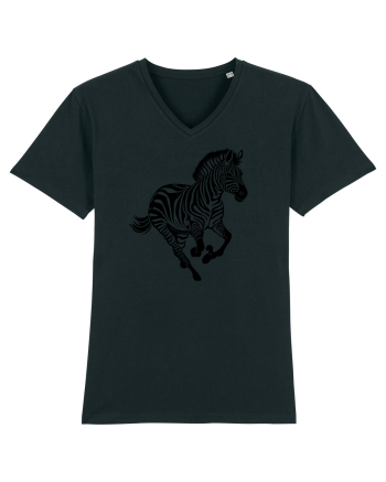 ZEBRA alergand  - monocrom - alb / negru Black