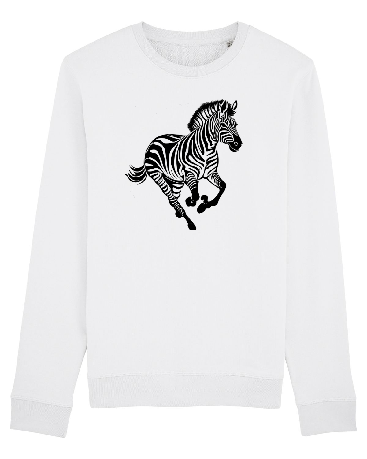 Bluză mânecă lungă Unisex Rise White
