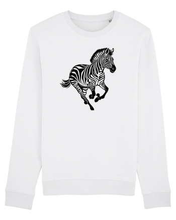 ZEBRA alergand  - monocrom - alb / negru White