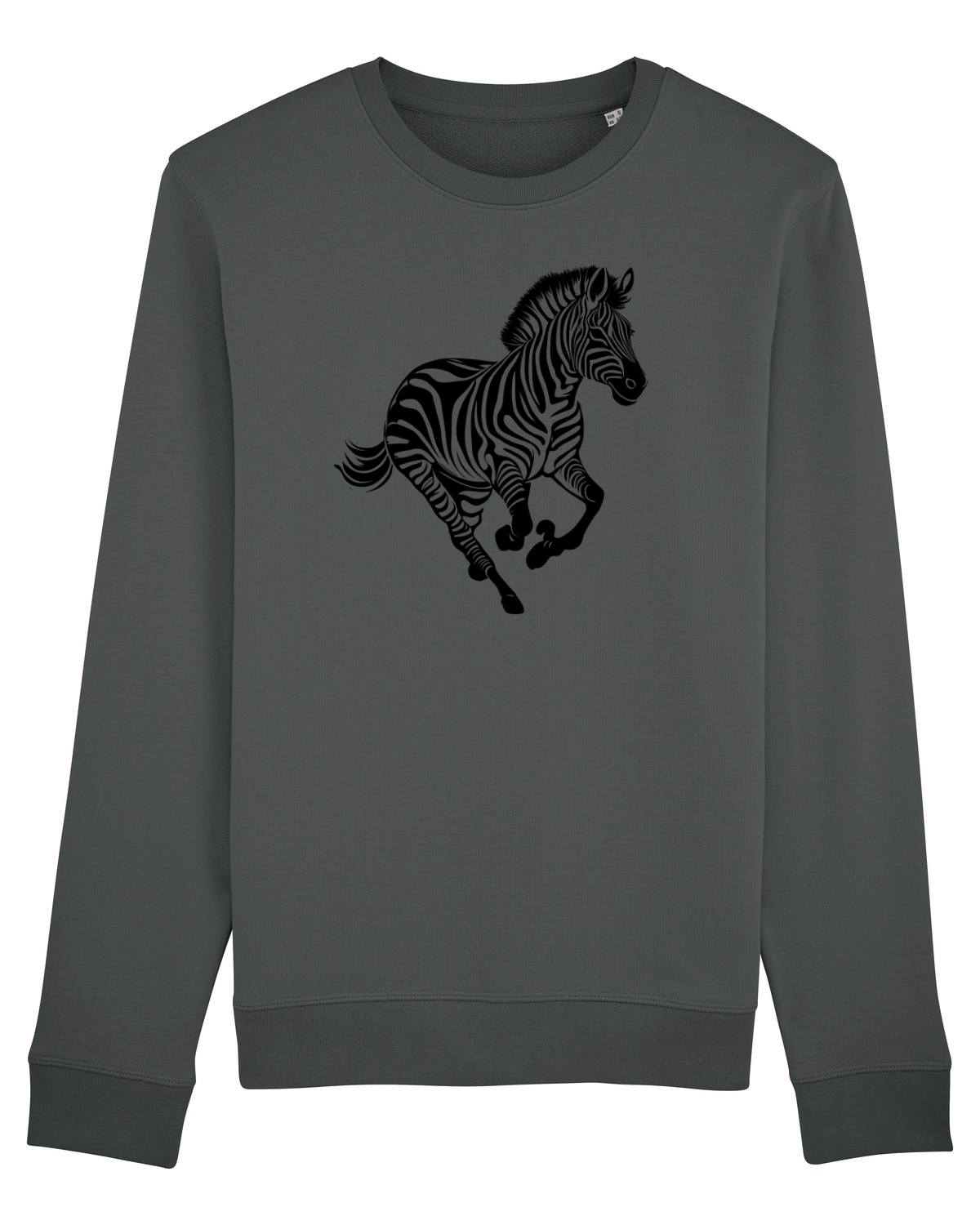 Bluză mânecă lungă Unisex Rise Anthracite