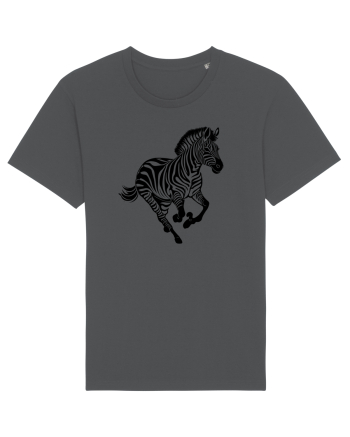 ZEBRA alergand  - monocrom - alb / negru Anthracite