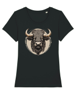 ZIMBRU 1 - arta ornamentala Tricou mânecă scurtă guler larg fitted Damă Expresser