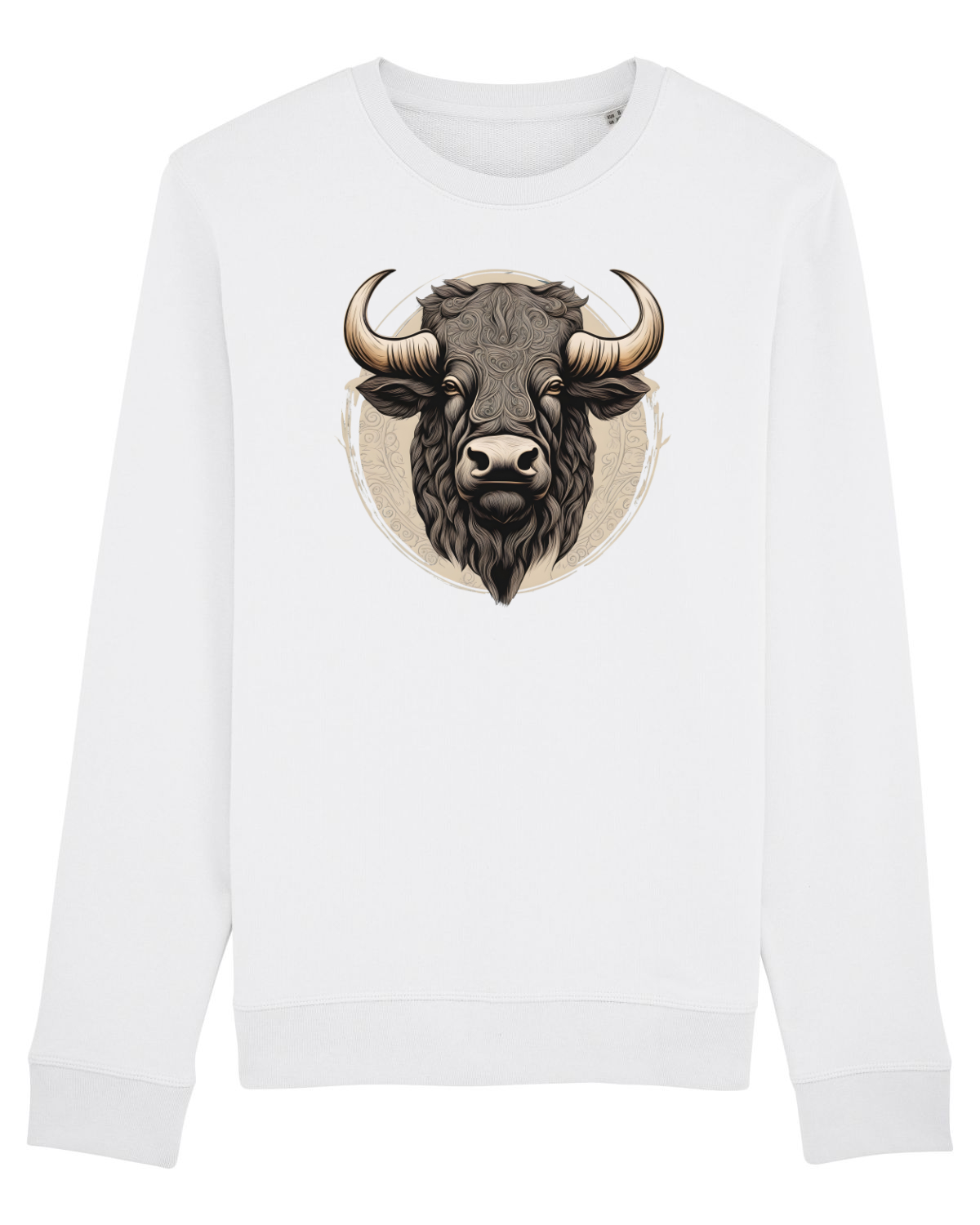 Bluză mânecă lungă Unisex Rise White