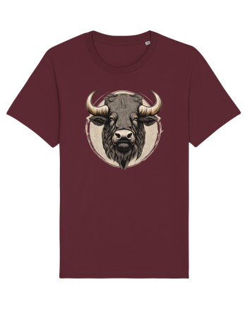 ZIMBRU 1 - arta ornamentala Burgundy