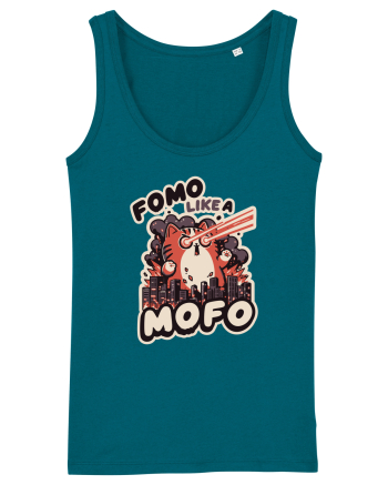 Fomo like a Mofo - Fluffy laser cat Ocean Depth