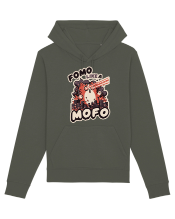 Fomo like a Mofo - Fluffy laser cat Khaki