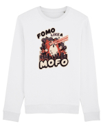 Fomo like a Mofo - Fluffy laser cat Bluză mânecă lungă Unisex Rise