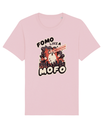 Fomo like a Mofo - Fluffy laser cat Cotton Pink