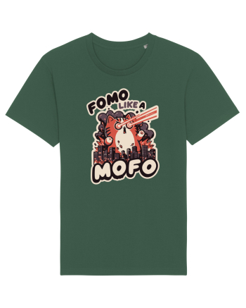 Fomo like a Mofo - Fluffy laser cat Bottle Green