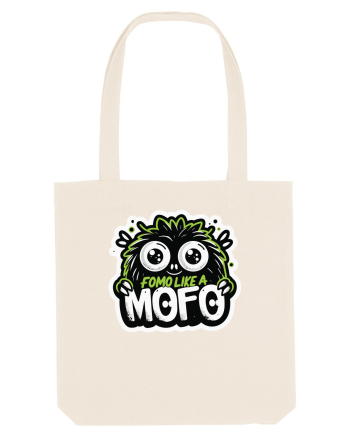 Fomo like a Mofo - Fluffy lgreen monster Natural