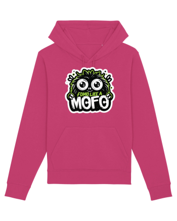 Fomo like a Mofo - Fluffy lgreen monster Raspberry