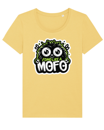 Fomo like a Mofo - Fluffy lgreen monster Jojoba