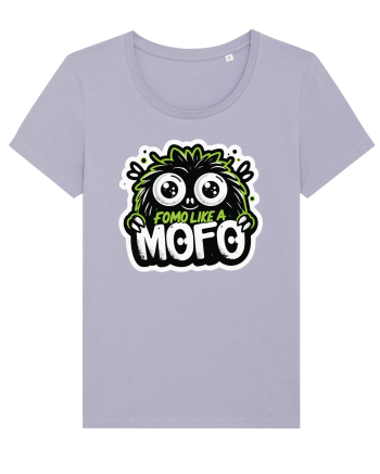 Fomo like a Mofo - Fluffy lgreen monster Lavender
