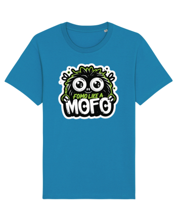 Fomo like a Mofo - Fluffy lgreen monster Azur