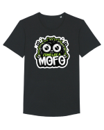 Fomo like a Mofo - Fluffy lgreen monster Tricou mânecă scurtă guler larg Bărbat Skater