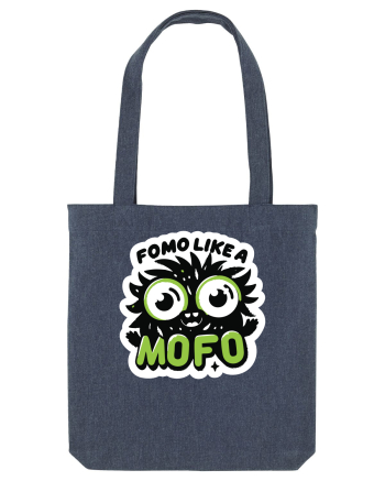 Fomo like a Mofo - Fluffy creature 2 Midnight Blue