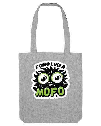 Fomo like a Mofo - Fluffy creature 2 Heather Grey