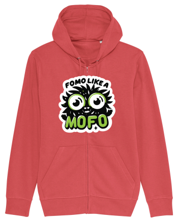 Fomo like a Mofo - Fluffy creature 2 Carmine Red