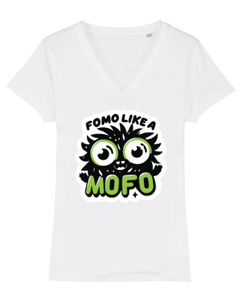 Fomo like a Mofo - Fluffy creature 2 White