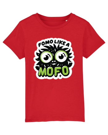 Fomo like a Mofo - Fluffy creature 2 Red