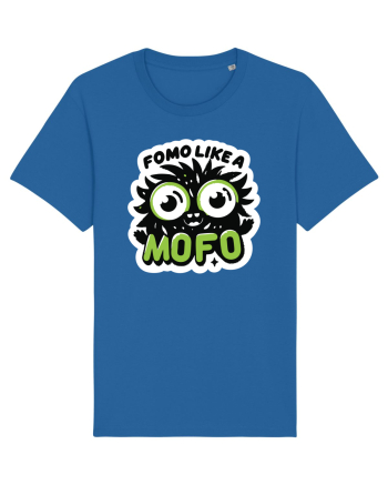 Fomo like a Mofo - Fluffy creature 2 Royal Blue