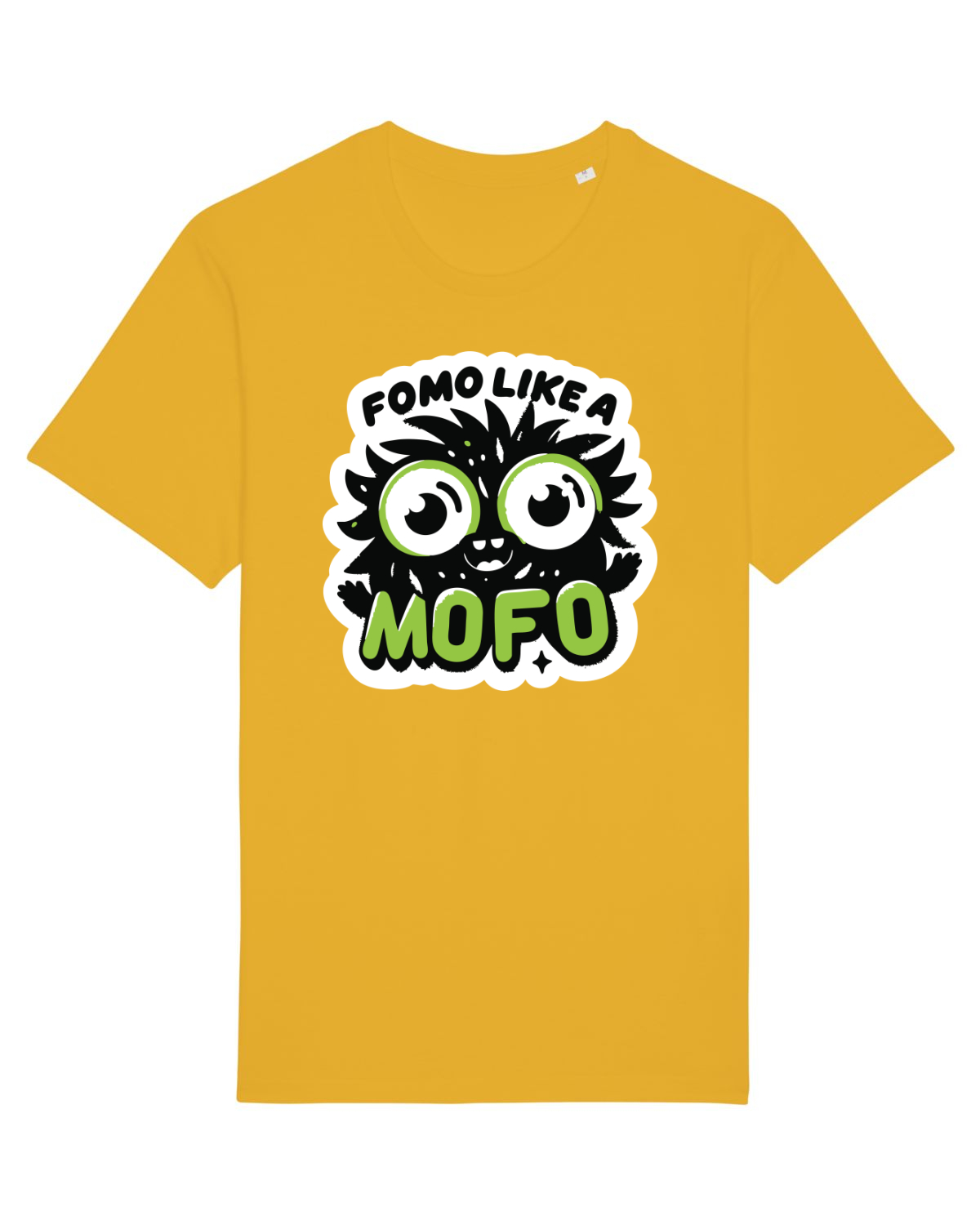 Tricou mânecă scurtă Unisex Rocker Spectra Yellow