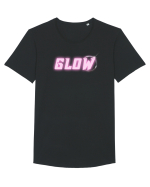 Glow Tricou mânecă scurtă guler larg Bărbat Skater
