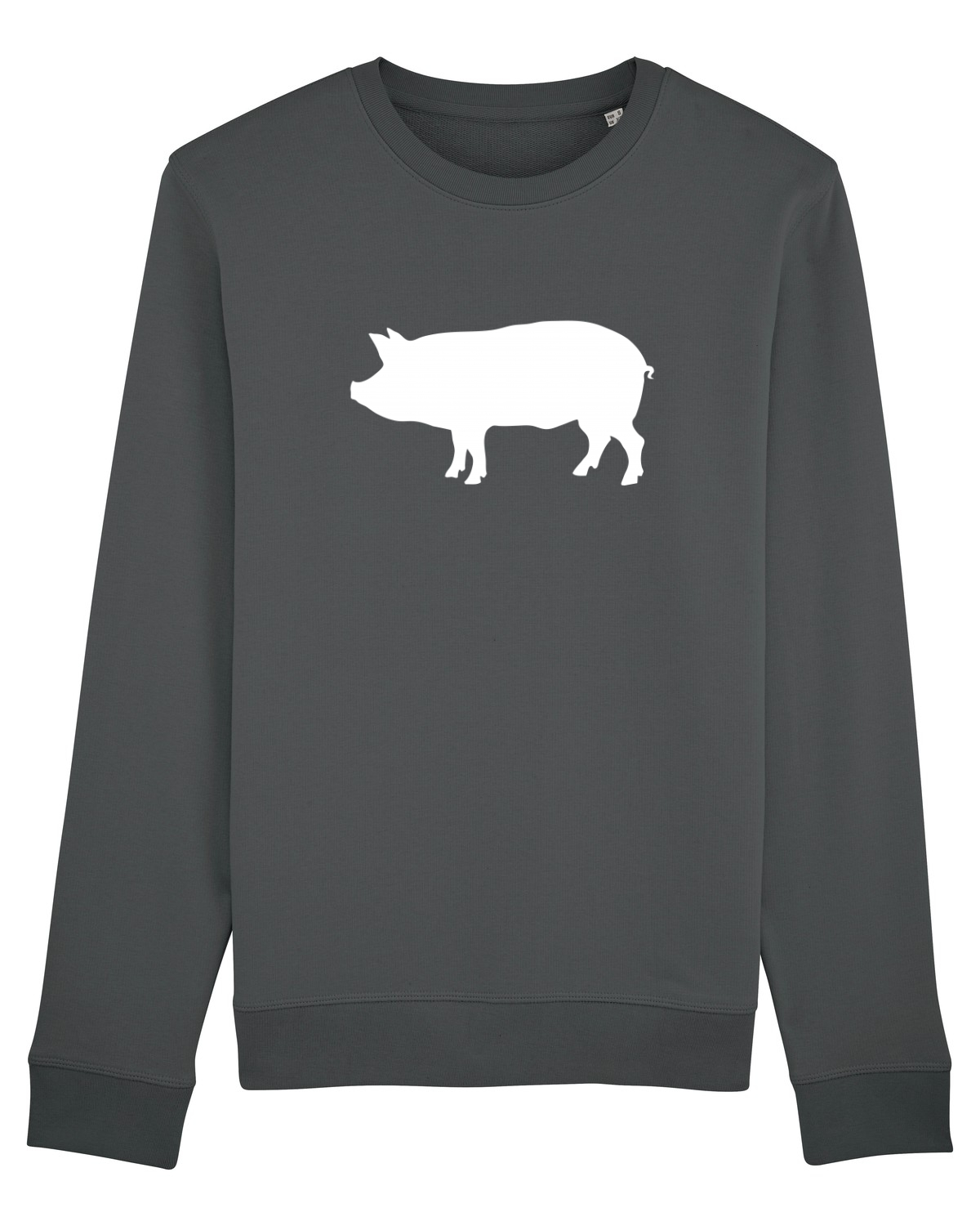 Bluză mânecă lungă Unisex Rise Anthracite