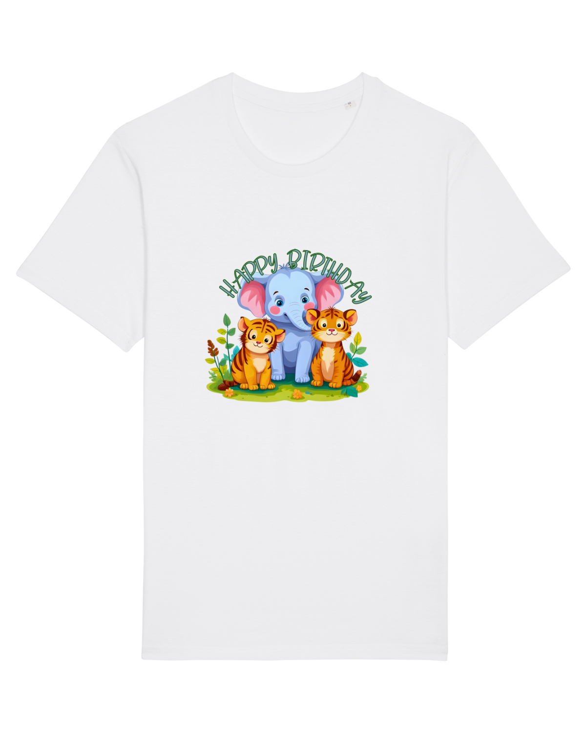 Tricou mânecă scurtă Unisex Rocker White