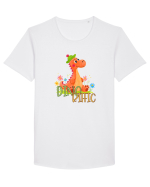 Dinorific  Tricou mânecă scurtă guler larg Bărbat Skater