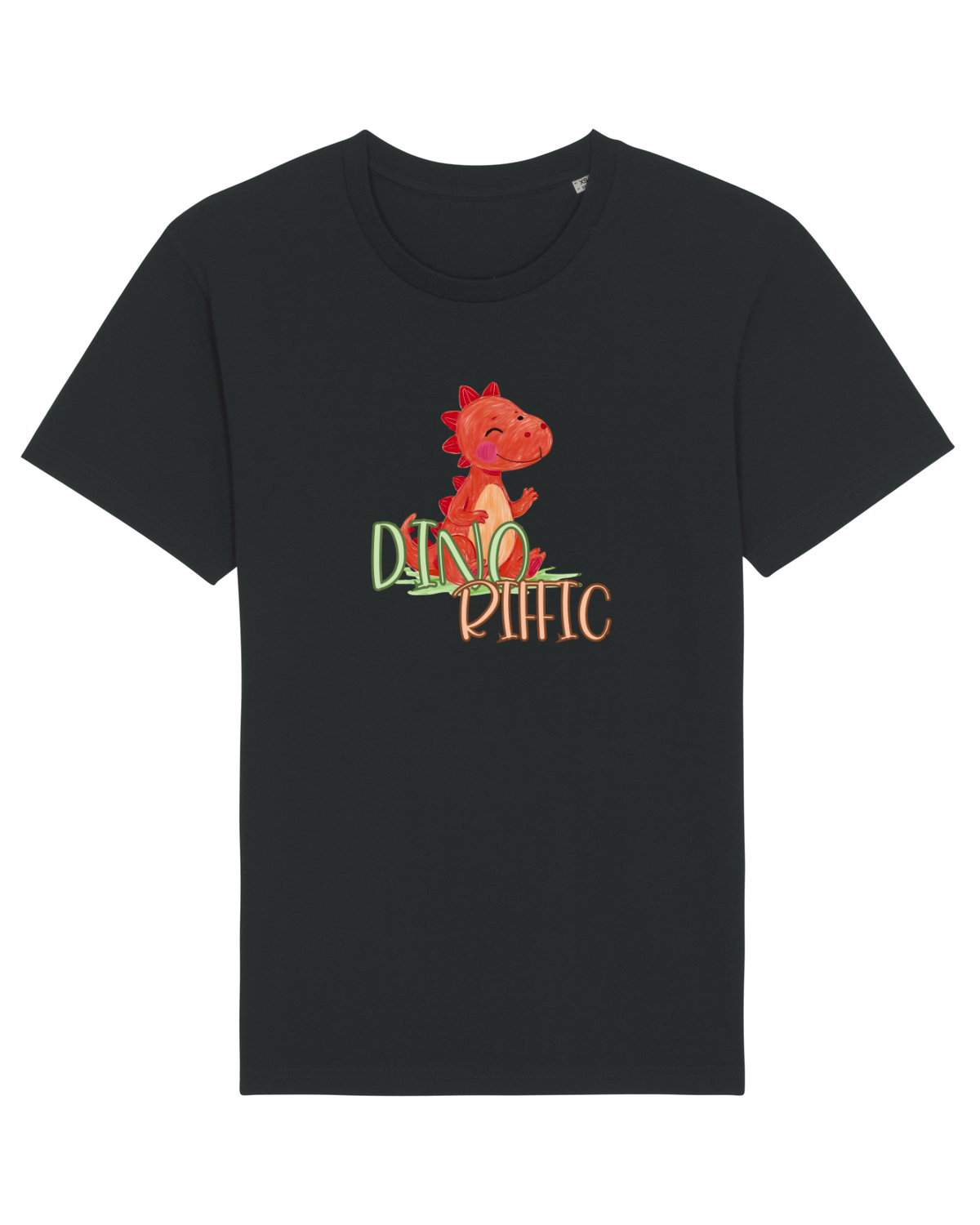 Tricou mânecă scurtă Unisex Rocker Black