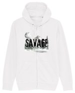 Savage Hanorac cu fermoar Unisex Connector