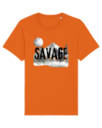 Savage Tricou mânecă scurtă Unisex Rocker