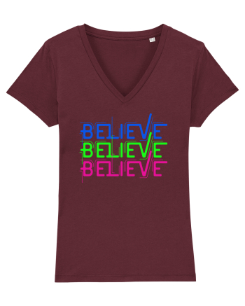 Belive  Burgundy