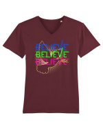Belive  Tricou mânecă scurtă guler V Bărbat Presenter