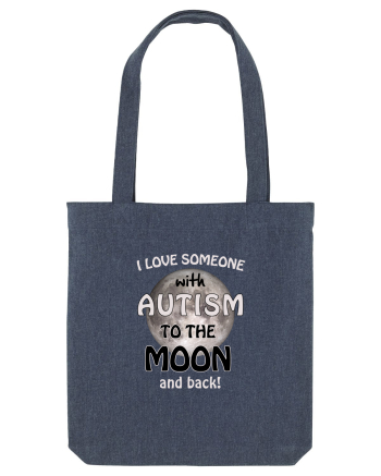 Autism Moon Midnight Blue