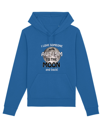 Autism Moon Royal Blue