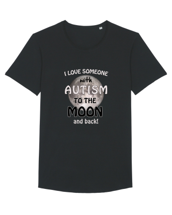 Autism Moon Black