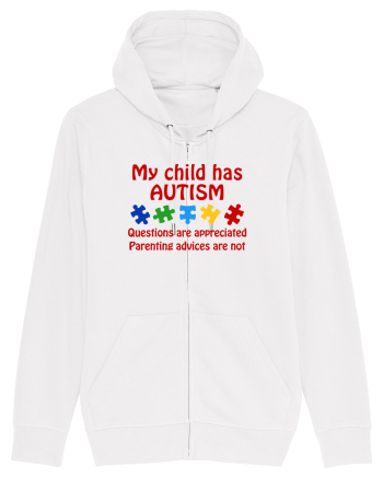 Autism Parent White